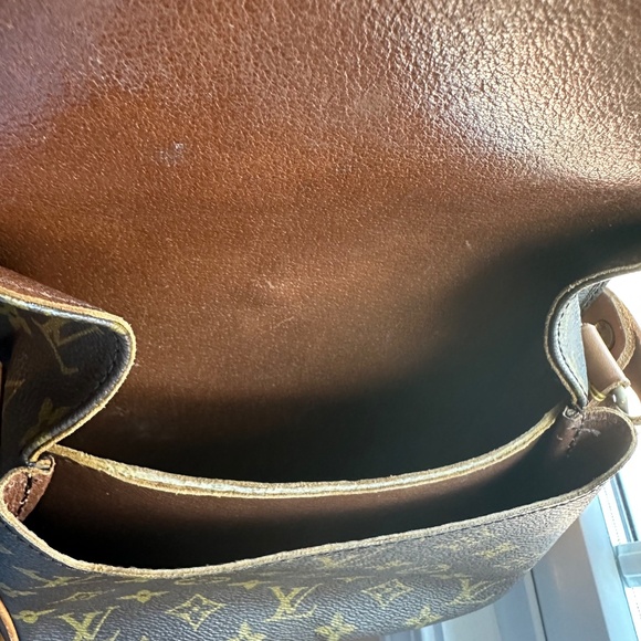 Authentic Louis Vuitton Crossbody Cartouchiere MM Brown Monogram - Picture 12 of 16